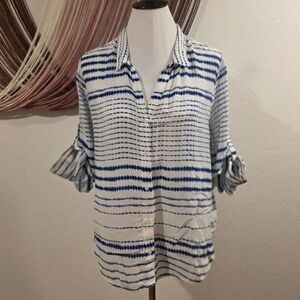 Cloth & Stone Button Up Blouse Sz S